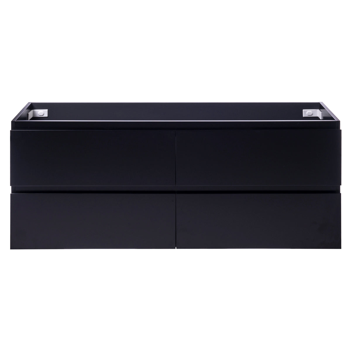 Alles Plus 1500mm Wall Hung Vanity Cabinet | Satin Black |