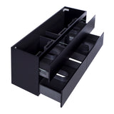 *Clearance* Alles Plus 1800mm Wall Hung Vanity Cabinet | Satin Black |