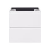 *Clearance* Alles Plus 600mm Wall Hung Vanity Cabinet | Satin White |
