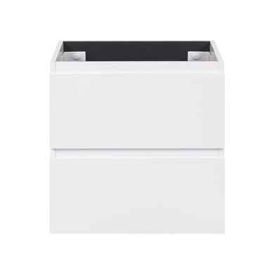 *Clearance* Alles Plus 600mm Wall Hung Vanity Cabinet | Satin White |