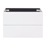 *Clearance* Alles Plus 900mm Wall Hung Vanity Cabinet | Satin White |