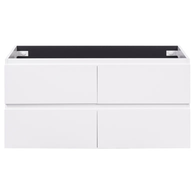 *Clearance* Alles Plus 1200mm Wall Hung Vanity Cabinet | Satin White |