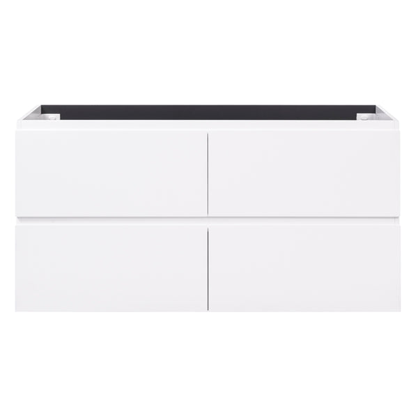 Alles Plus 1500mm Wall Hung Vanity Cabinet | Satin White |