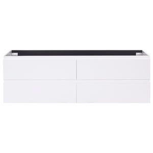 *Clearance* Alles Plus 1800mm Wall Hung Vanity Cabinet | Satin White |