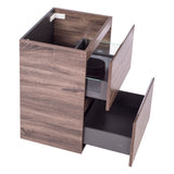 *Clearance* Alles Plus 600mm Floor Standing Vanity Cabinet | Legna Noir Woodgrain |