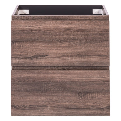 *Clearance* Alles Plus 750mm Floor Standing Vanity Cabinet | Legna Noir Woodgrain |