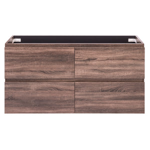 Alles Plus 1500mm Floor Standing Vanity Cabinet | Legna Noir Woodgrain | *Clearance