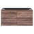 Alles Plus 1500mm Floor Standing Vanity Cabinet | Legna Noir Woodgrain |