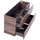 Alles Plus 1500mm Floor Standing Vanity Cabinet | Legna Noir Woodgrain | *Clearance