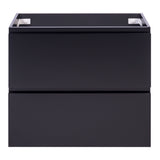 *Clearance* Alles Plus 900mm Floor Standing Vanity Cabinet | Satin Black |