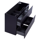 *Clearance* Alles Plus 1200mm Floor Standing Vanity Cabinet | Satin Black |