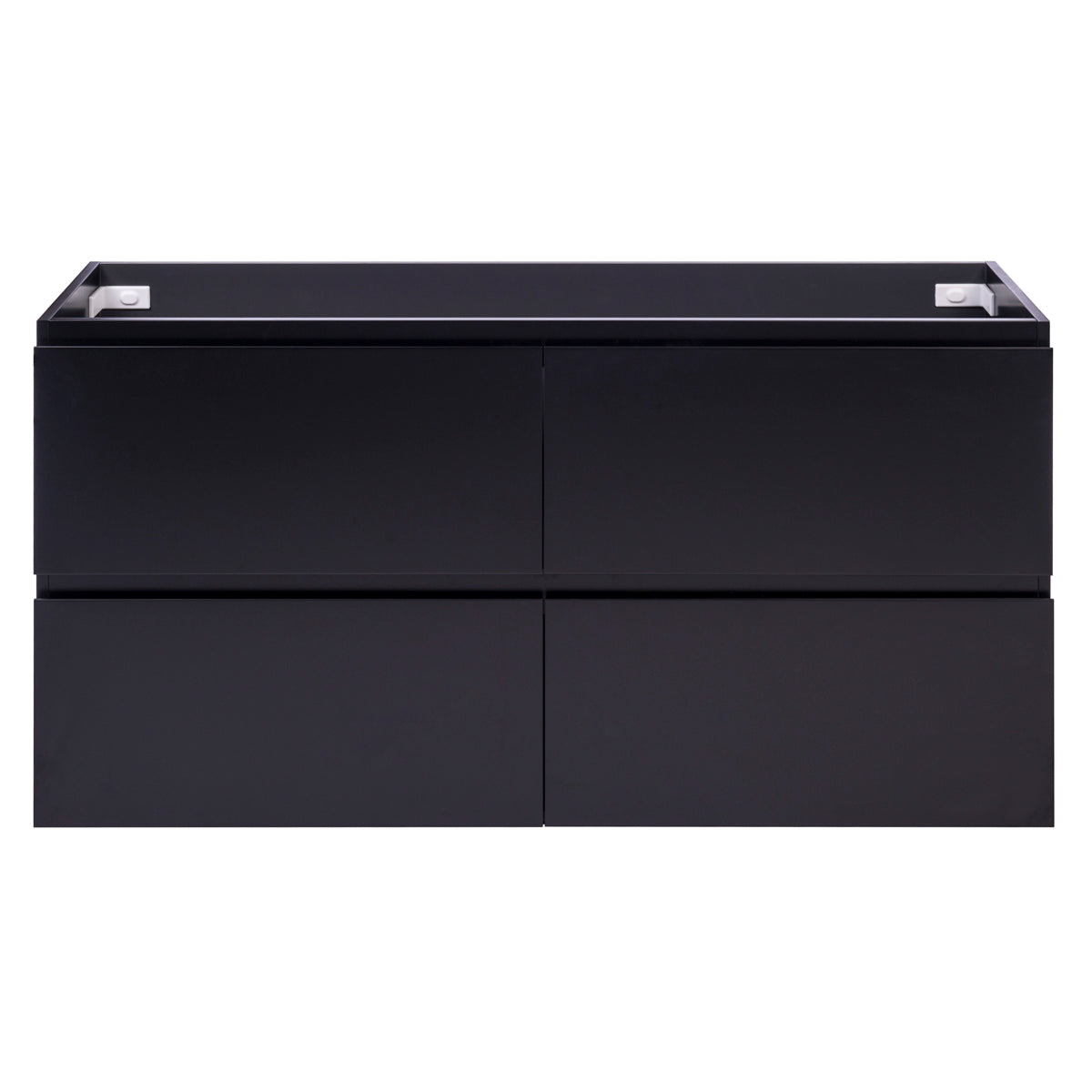 Alles Plus 1500mm Floor Standing Vanity Cabinet | Satin Black |