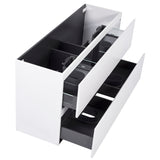 *Clearance* Alles Plus 1500mm Floor Standing Vanity Cabinet | Satin White |