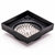 Brass Tile Insert Floor Waste | 90mm Outlet, Matte Black