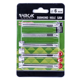 6mm Diamond Hole Saw | 5 Pack |