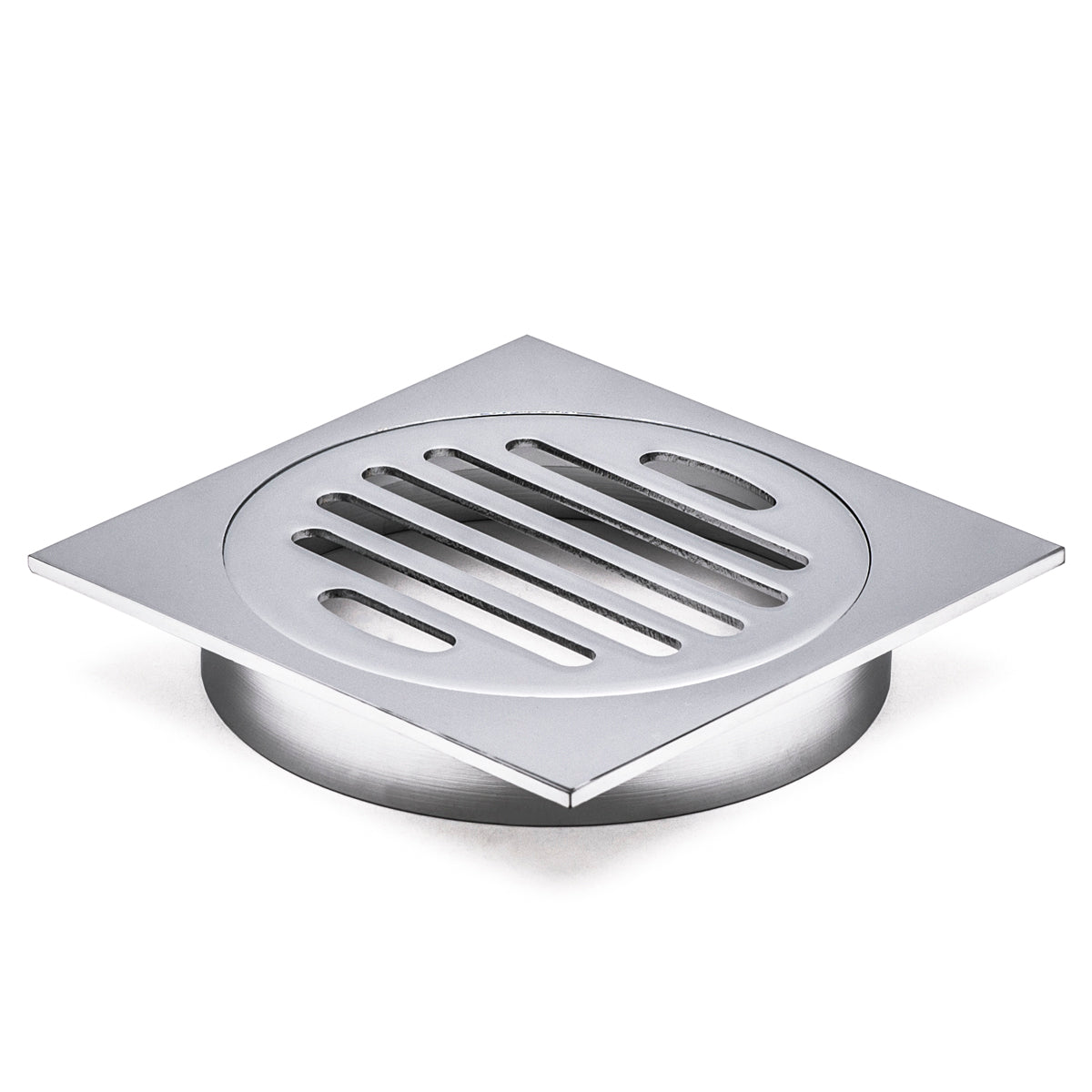 Floor Drain with Classic Insert - Floor Waste | 100mm Outlet, Chrome ...