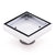 Brass Tile Insert Floor Waste | 50mm Outlet, Polished Chrome