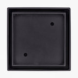 Brass Tile Insert Floor Waste | 50mm Outlet, Matte Black