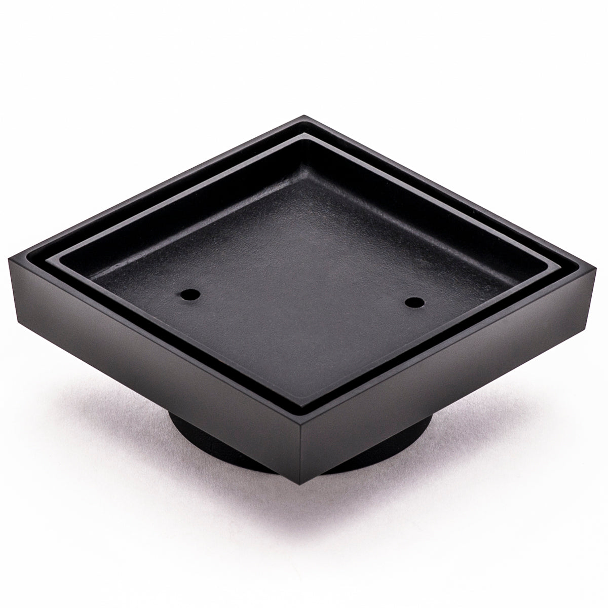 Premium Floor Drain with Tile Insert - Floor Waste | 75mm Outlet, Matte Black |