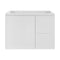 Avisé 750mm Wall Hung Vanity Cabinet with Drawers on the Right Side | Gloss White |