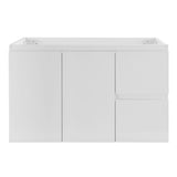 Avisé 900mm Wall Hung Vanity Cabinet with Drawers on the Right Side | Gloss White |