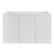 Avisé 900mm Wall Hung Vanity Cabinet with Drawers on the Right Side | Gloss White |