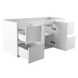 Avisé 1200mm Wall Hung Vanity Cabinet | Gloss White |