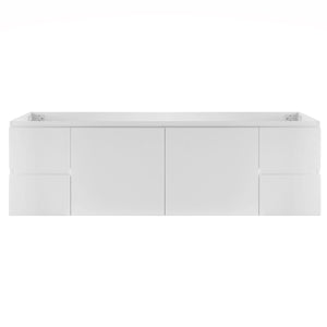 Avisé 1800mm Wall Hung Vanity Cabinet | Gloss White |