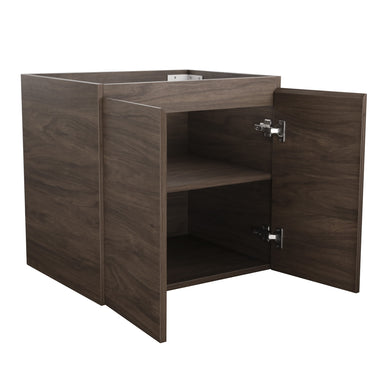 *Clearance* Avisé 600mm Wall Hung Vanity Cabinet | Acacia Ash Woodgrain |