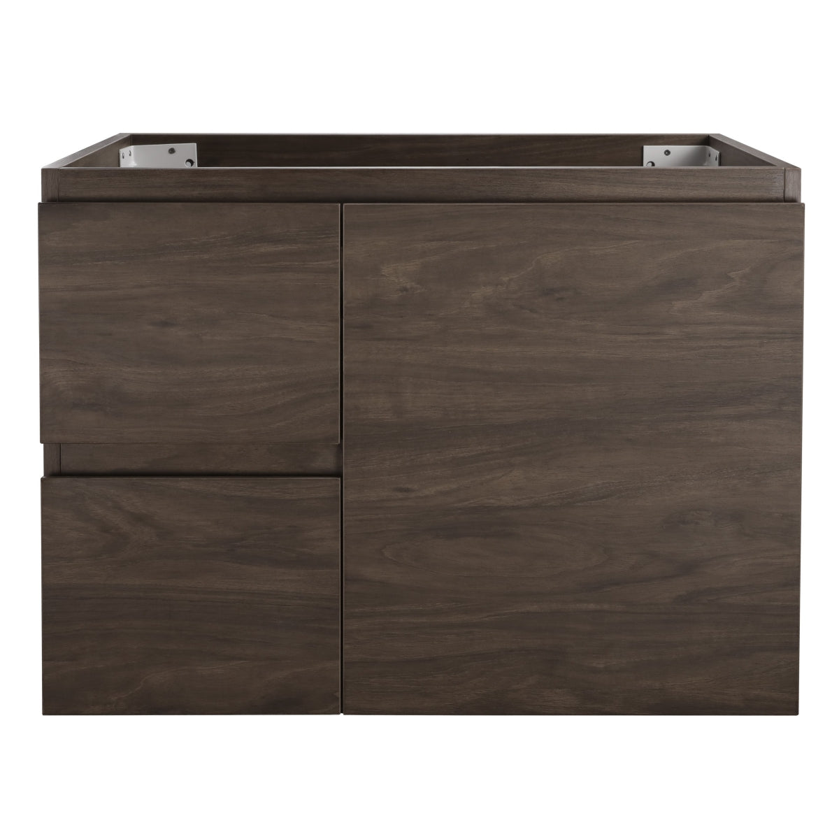 Avisé 750mm Wall Hung Vanity Cabinet with Drawers on the Left Side | Acacia Ash Woodgrain |