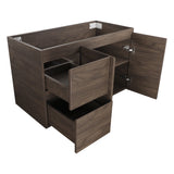 *Clearance* Avisé 900mm Wall Hung Vanity Cabinet with Drawers on the Left Side | Acacia Ash Woodgrain |