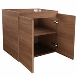 *Clearance* Avisé 600mm Wall Hung Vanity Cabinet | Villara Oak Woodgrain |