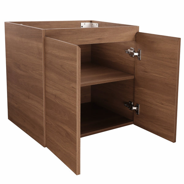 Avisé 600mm Wall Hung Vanity Cabinet | Villara Oak Woodgrain |