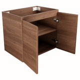 *Clearance* Avisé 600mm Wall Hung Vanity Cabinet | Villara Oak Woodgrain |