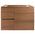 Avisé 750mm Wall Hung Vanity Cabinet with Drawers on the Left Side | Villara Oak Woodgrain |