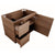 Avisé 750mm Wall Hung Vanity Cabinet with Drawers on the Left Side | Villara Oak Woodgrain |