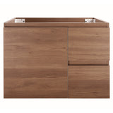*Clearance* Avisé 750mm Wall Hung Vanity Cabinet with Drawers on the Right Side | Villara Oak Woodgrain |