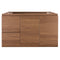 Avisé 900mm Wall Hung Vanity Cabinet with Drawers on the Left Side | Villara Oak Woodgrain |