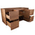 Avisé 1200mm Wall Hung Vanity Cabinet | Villara Oak Woodgrain |