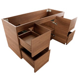 *Clearance* Avisé 1200mm Wall Hung Vanity Cabinet | Villara Oak Woodgrain |