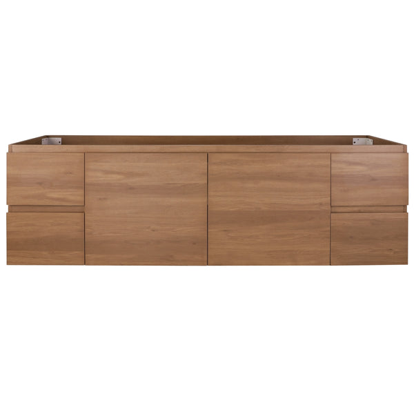 Avisé 1800mm Wall Hung Vanity Cabinet | Villara Oak Woodgrain |