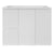 Avisé 900mm Floor Standing Vanity Cabinet with Drawers on the Left Side | Gloss White |