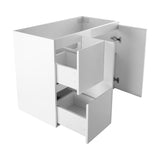 Avisé 900mm Floor Standing Vanity Cabinet with Drawers on the Left Side | Gloss White |