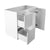 Avisé 900mm Floor Standing Vanity Cabinet with Drawers on the Left Side | Gloss White |
