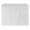 Avisé 900mm Floor Standing Vanity Cabinet with Drawers on the Right Side | Gloss White |