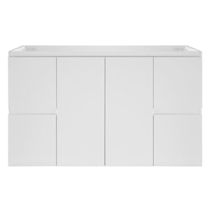 Avisé 1200mm Floor Standing Vanity Cabinet | Gloss White |