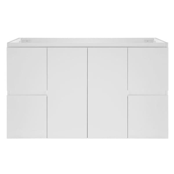 Avisé 1200mm Floor Standing Vanity Cabinet | Gloss White |