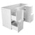Avisé 1200mm Floor Standing Vanity Cabinet | Gloss White |