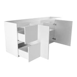 Avisé 1800mm Floor Standing Vanity Cabinet | Gloss White |