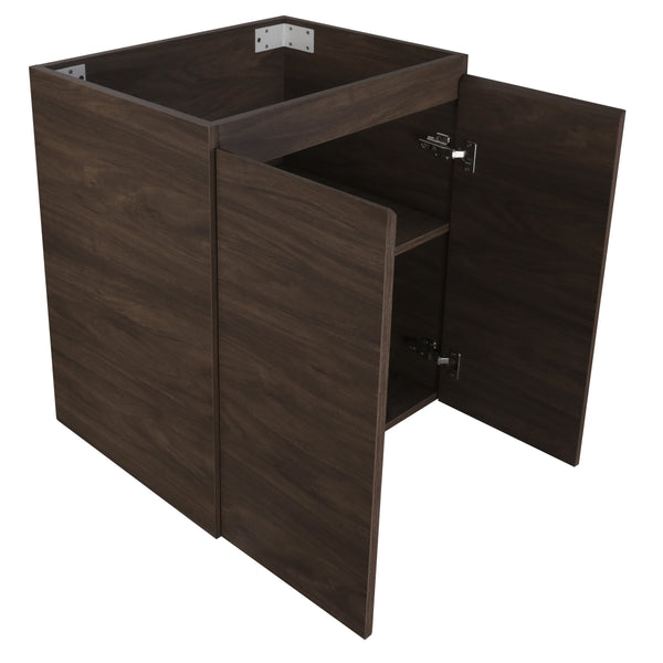 Avisé 600mm Floor Standing Vanity Cabinet | Acacia Ash Woodgrain |